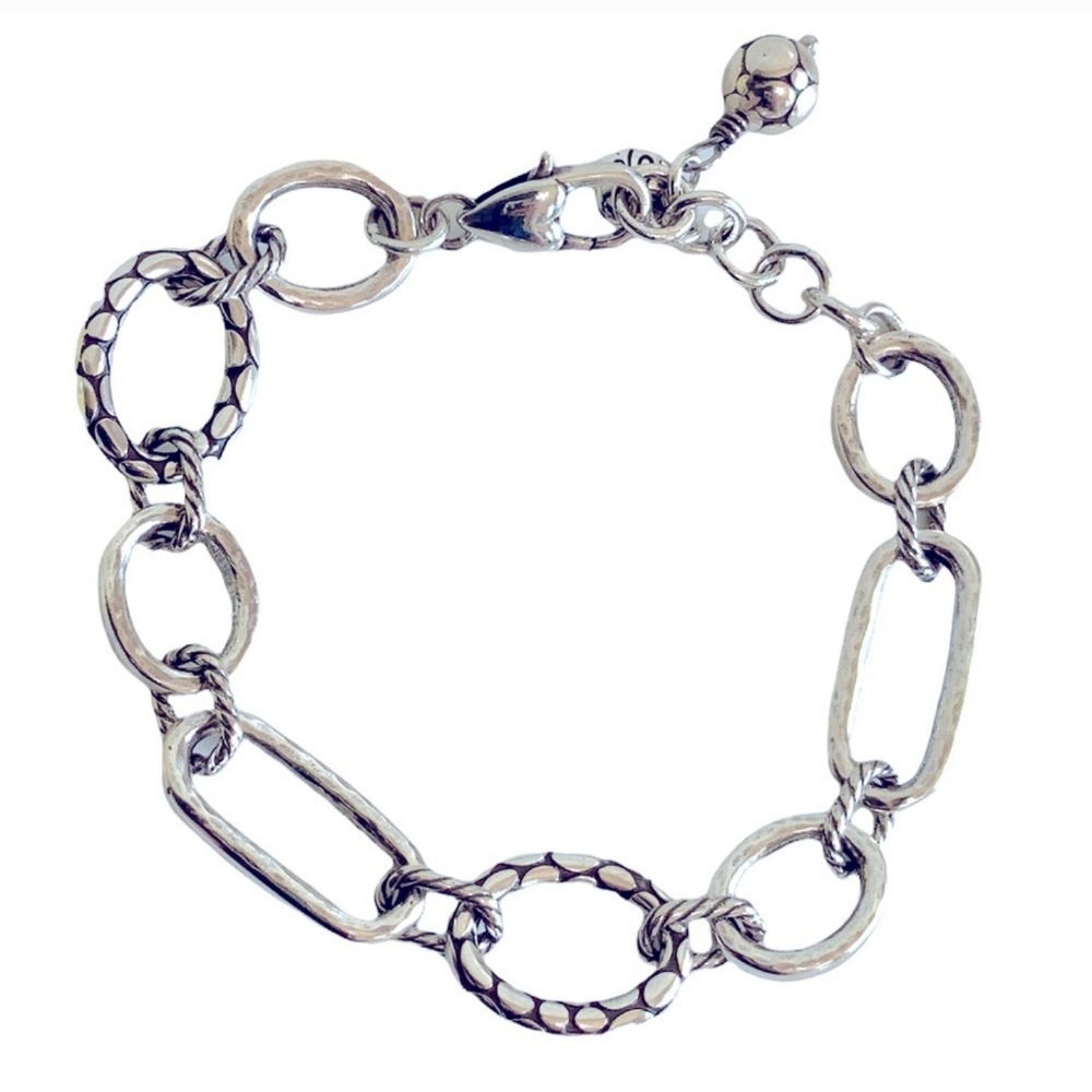 Elegant Silver Chain Bracelet